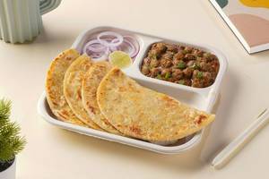 Gobi Paratha & Pindi Chole