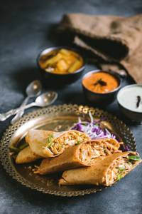 Schezwan Delight Dosa