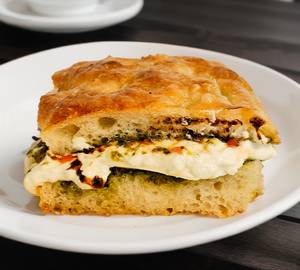 Focaccia Burrata Sandwich