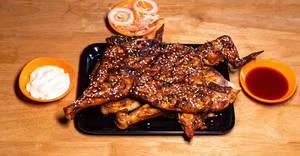 Honey glazed alfaham