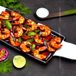 Prawns Soya Chilli