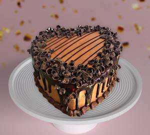 Over loaded choco chips cake