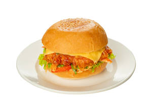 KOREAN BULGOGI CHICKEN BURGER