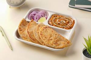Aloo Paratha & Dal Makhani
