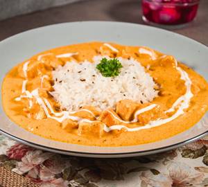 British Butter Paneer with Jeera Rice