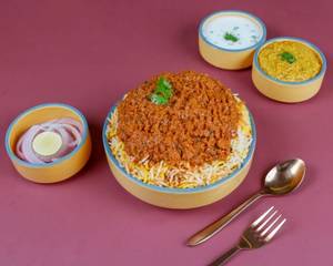 Chicken Keema Biryani