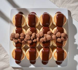 Magical Choco Milk Crunchy Mini Pancake (12 Pieces )
