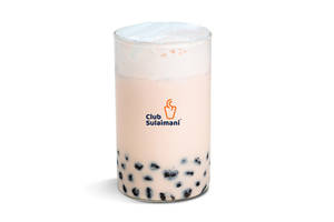 CARAMEL CARDAMOM MILK BUBBLE TEA (p)