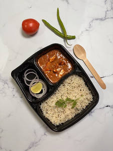 Jeera Rice + Butter Chicken