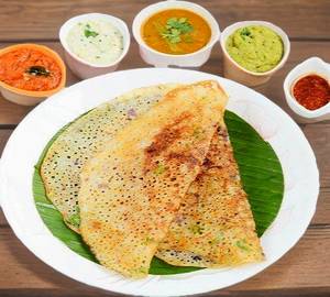 Karam Ghee Small Dosa [3 Pieces]