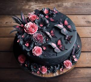 Dark fantasy cake