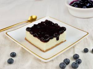 Blueberry Cheesecake Slice