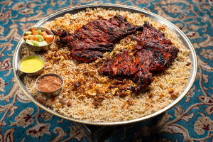 Chicken Al Faham Mandi Half