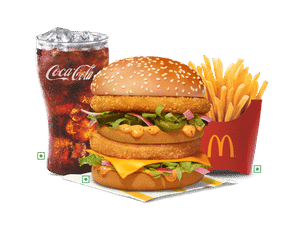 EVM Veg Maharaja Mac