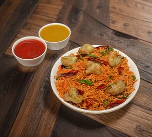 Gobi schezwan fried rice