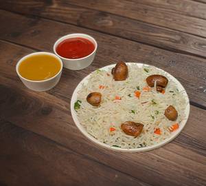 Mushroom fried rice