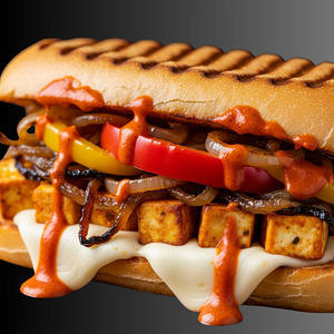Tandoori Paneer Panini Sandwich