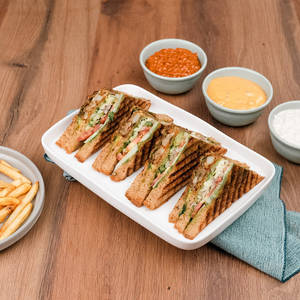 Veg Club Sandwich