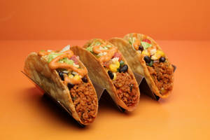 Mexican Kheema Crunchy Tacos X 3