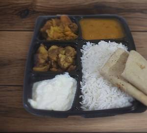 Chowkas pure veg thali no onion and no garlic