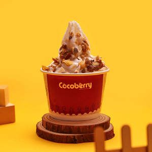 Vanilla (sugar Free) Frozen Yogurt (with Toppings)