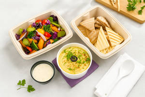 Pita Hummus Veg Meal