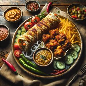 Special Malai Chaap Roll                                          