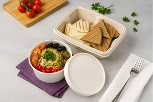 Hummus With Pita Triangles