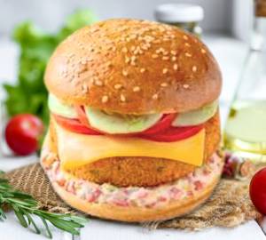 Tandoori Cheese Burger