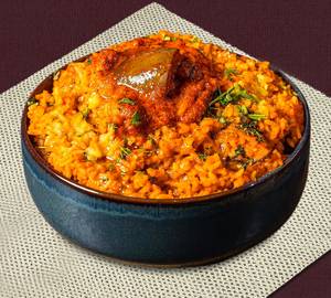 Veg muddha pappu avakai rice bowl