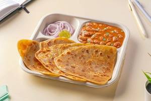 Rajma and Paratha Lunchbox