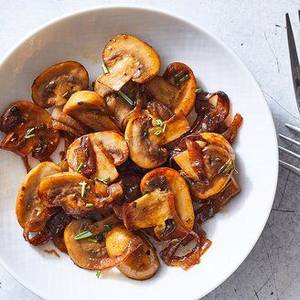 Add Grilled Mushrooms