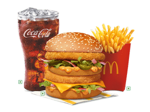 Large EVM Veg Maharaja Mac