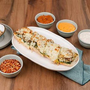 Baby Corn & Mushroom Cheese Sub