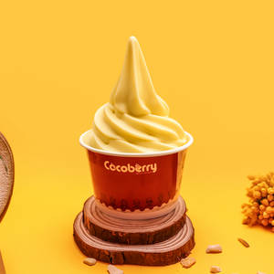 Pina Colada Frozen Yogurt (without Toppings)