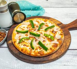 Cheese Tomato Capsicum Pizza ( 8 Inch)
