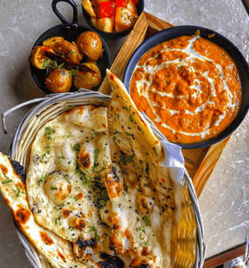 1 Butter Naan + Paneer Butter Masala(half)
