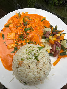 Peri Peri Paneer Combo With Rice