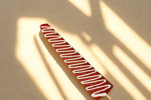 Red Velvet Long Waffle Stick