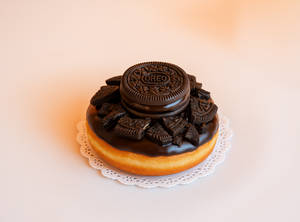 Oreo Custard Crumb Donut