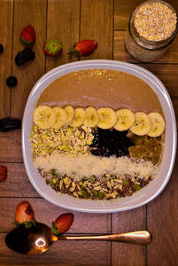 Cocoa Banana Smoothie Bowl