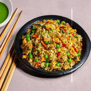 Schezwan Fried Rice Smok Pork