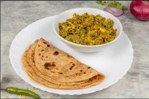 Egg Bhurji Paratha Combo