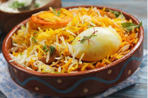 Egg Biryani Single