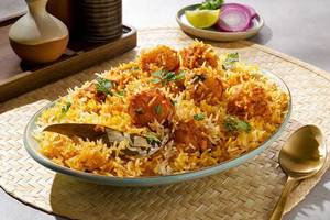 Nawabi Aloo Dum Biryani