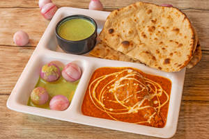 Butter Chicken Combo With 2 Roti
