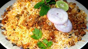Mutton Keema Dum Biryani