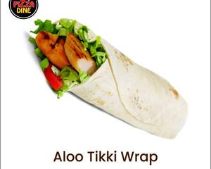Aloo Tikki Wrap