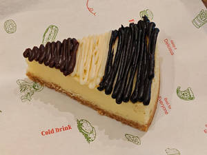 Triple Chocolate Flavour Baked Cheesecake