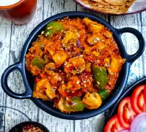 Kadhai Mushroom